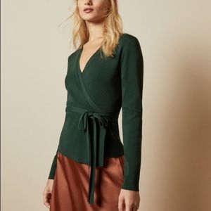 Ted Baker Wrap Top/ Small for me